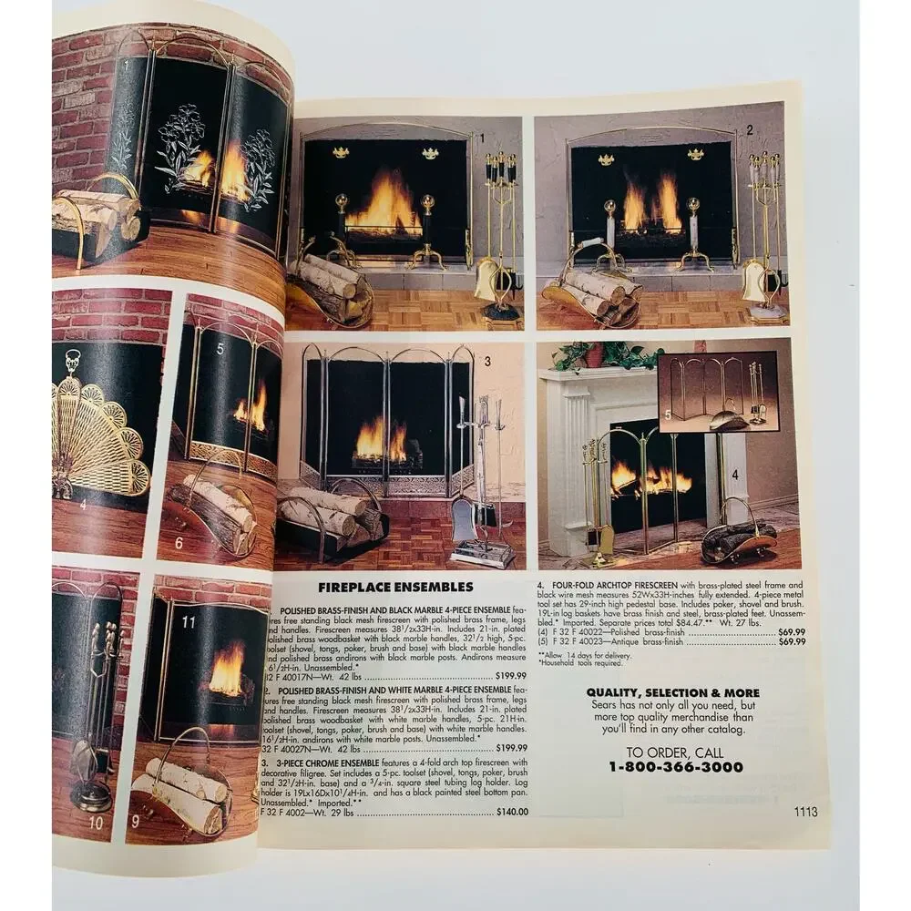 Sears Roebuck Catalog 1991 - 92 Vintage Big Book Fall Winter Fashion Home Decor